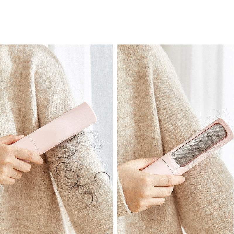 Reusable Pet Hair Remover - Self-Cleaning Brush for Cats & Dogs