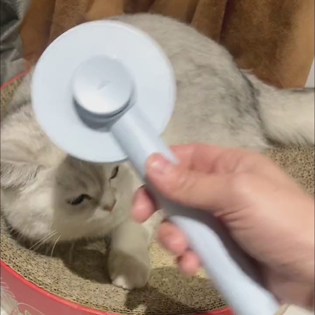 Self-Cleaning Pet Comb - Gentle Grooming for Happy Cats & Dogs