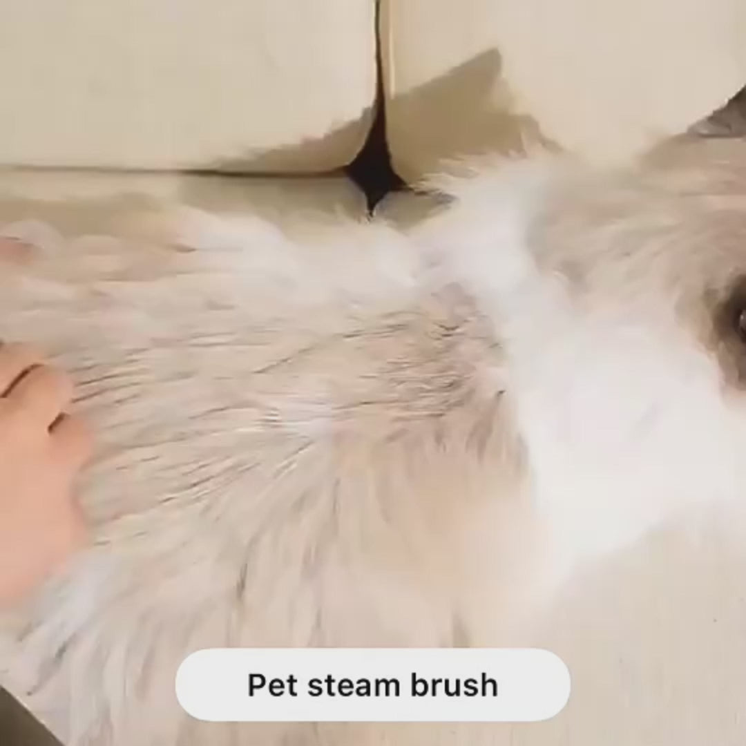 Avocado Steam Cat Brush - Gentle Grooming & Relaxing Massage