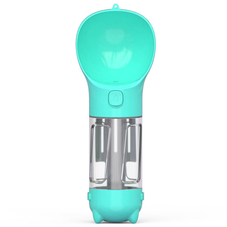 3-in-1 Pet Travel Bottle with Bowl & Storage