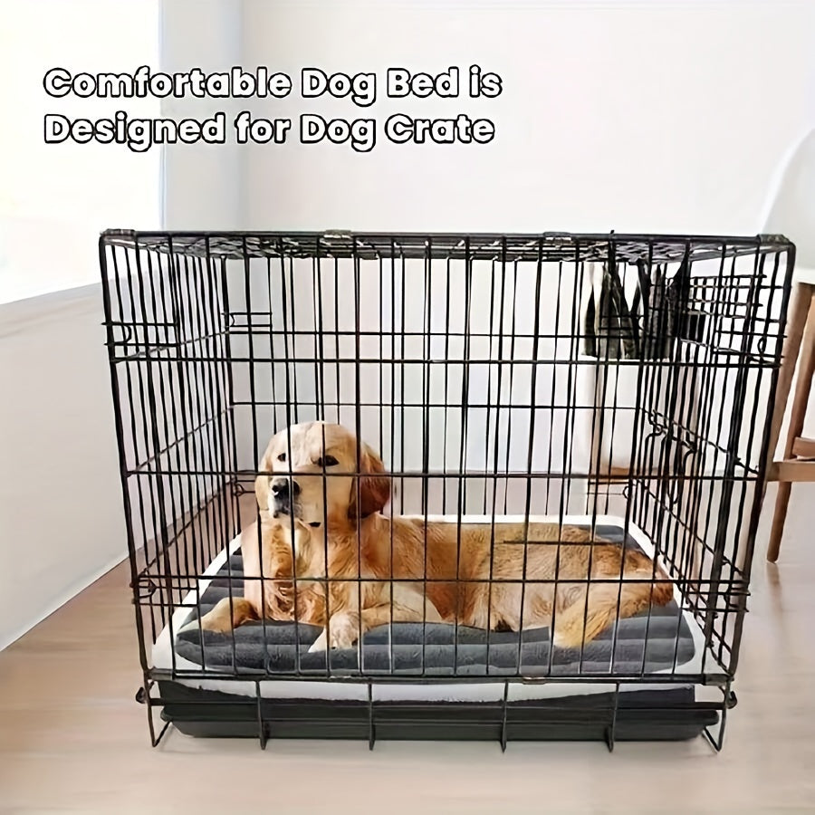Memory Foam Dog Bed - Relaxing Comfort, Easy to Wash